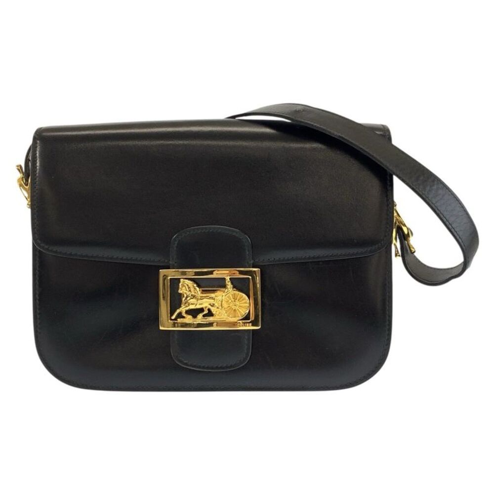 Celine Vintage Leather Shoulder Bag